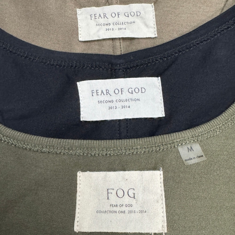 Fear of‎ God FOG Women's Tank Dress Green Black Cotton Sleeveless Casual Midi M
